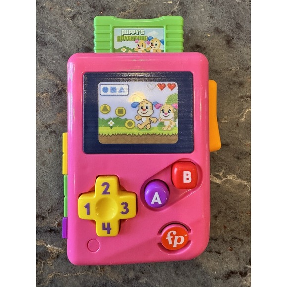 Fisher-Price Other - Fisher-Price Puppy's Adventure Handheld Learning Game Lights & Sounds Toy